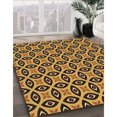 thumbnail image 3 of Ahgly Company Machine Washable Indoor Rectangle Transitional Beer Orange Area Rugs, 8' x 10', 3 of 7