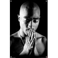 thumbnail image 4 of Tupac - Praying Wall Poster, 14.725" x 22.375", 4 of 4