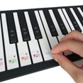 thumbnail image 2 of Amdohai Removable Piano Keyboard Stickers for 37/ 49/ 61/ 88, 2 of 8