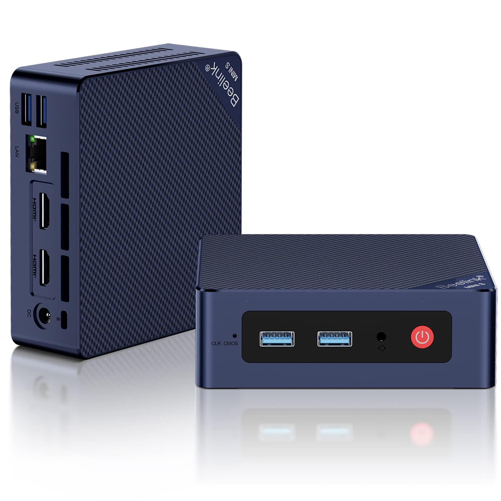 Beelink Mini S12 Mini PC, 12th Intel Alder Lake- N95 (4C/4T, up to