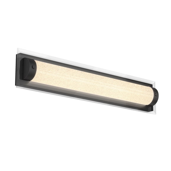 Artika Glamour Luminaire Moderne à DEL pour Meuble-Lavabo de Salle de Bain, Noir