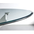thumbnail image 3 of Table à manger en verre trempé de la collection Heavenly Star 48", 3 of 7
