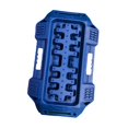thumbnail image 1 of DYNWAVECA Car Traction Board Tire Traction Pad Multifunctional Tire Traction Device, Sand Mud Snow Ladder Ramp for 4WD, SUV, UTV, ATV Blue, 1 of 10