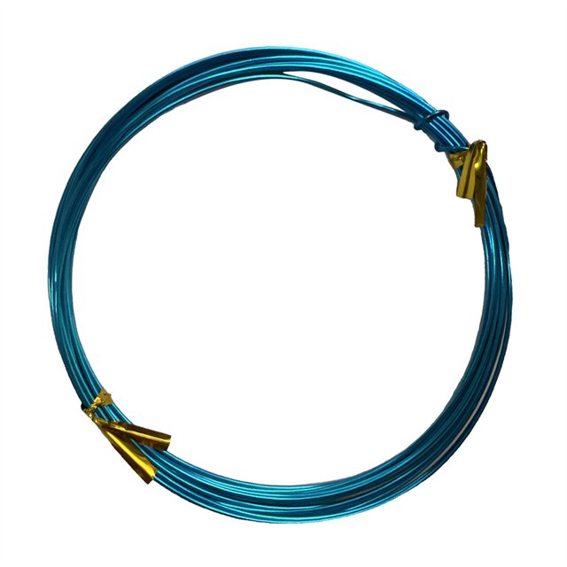 Craft Wires DIY Handicrafts Braided Thread Good Flexibility Durable Shiny Jewelry Lines Exquisite Design for Sculpturing Turkish Blue