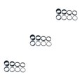 thumbnail image 3 of QualitChoice 1/2/3/5 Extension Tube Lens Extender Extending Ring Upgraded Fittings Telescope Supplies Metal Shockproof Firmness Replaced Part 3PCS, 3 of 6