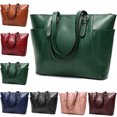 thumbnail image 2 of Women Handbag Vintage Large Capacity Fashion Simple Tote Handbag Shoulder Bag, 2 of 2
