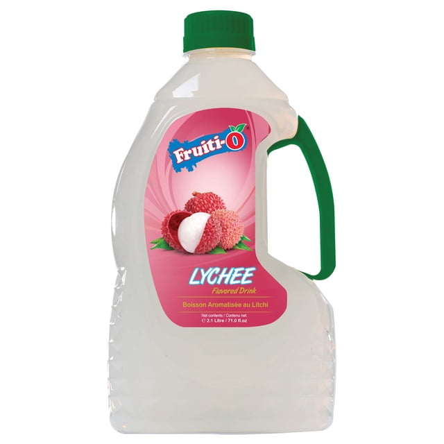 Fruiti-O Boisson Aromatisée au Litchi, 2.1 litres
