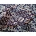 thumbnail image 4 of oneOone Silk Tabby Fabric Check Kasuri Printed Fabric 1 Yard 42 Inch Wide, 4 of 4