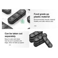 thumbnail image 3 of Multifunctional PP+ABS Pill Organizer with 7 Removable Compartments, Portable Medicine Storage Case Available in Multicolor, Black & Multicolor, Black Options, Small Box Size 2.36x2.36x0.71in,, 3 of 5