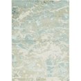 thumbnail image 1 of HomeRoots 353743 Tapis en Polyester Gris Sable 3 Pi 3 Po x 4 Pi 11 Po, 1 of 1