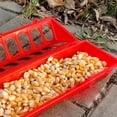 thumbnail image 3 of Flip Top Poultry Feeder Set for Chicks Quail and Small Birds with Multiple Feeding Ports Durable Reusable Design, 3 of 6