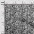 thumbnail image 2 of oneOoneCottonPoplinGrayFabricAnimalFabricForSewingPrintedCraftFabricByTheYard42InchWide, 2 of 4