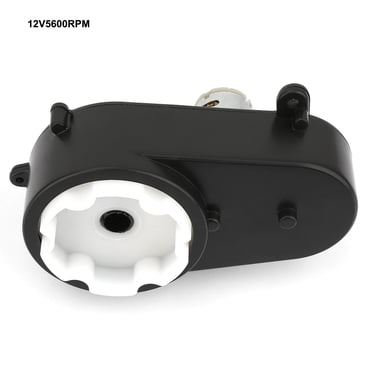 RS390 Gear Box Electric Motor Steering Gearbox for Children Car Kids Toy (12V5600Rpm)