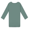 thumbnail image 3 of Ixbnca Robe pour Femme Grande Taille Col Rond Manches Courtes Robes T-Shirt Décontractées Amples Été Robe Courte, 3 of 7