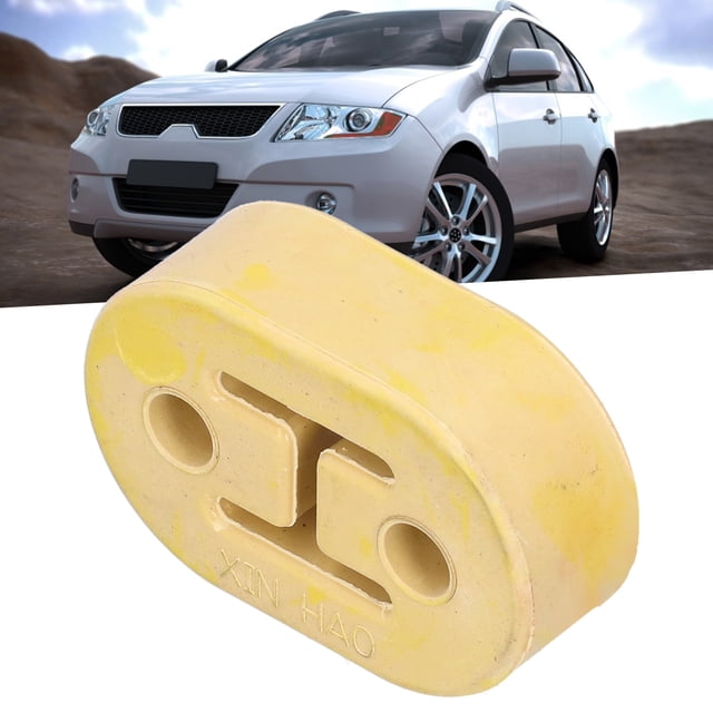 2-Hole Muffler Hanger Polyurethane Shakeproof Rubber Mount Brackets Universal Automobile Exhaust Pipe Fittings Exhaust System Modification