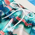 thumbnail image 4 of MIASHUI Boys Swim Trunks Summer Print Shorts Beachwear Clothes,Blue,8-9 Years, 4 of 6
