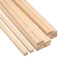 thumbnail image 1 of Unique Bargains 1/2 Inch Dowel Rods Wood Sticks 12 Inch Long Square Wooden Dowels 20 Pcs, 1 of 6