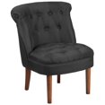 thumbnail image 1 of HERCULES Kenley Series Black Fabric Tufted Chair, 1 of 5