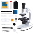thumbnail image 4 of HD 1200 Times Microscope Toy Set Biological Science Experiment Equipment Childrens Educational Science And Education Gift Christmas Gift, 4 of 9