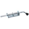 thumbnail image 1 of Unique Bargains Barrel Bolt Latch, 1 Pack 12x220mm - Carbon Steel Galvanized Spring Loaded Gate Latch Pin for Door (Silver), 1 of 5