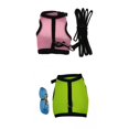 thumbnail image 1 of GROWTH TANK 2pcs Soft Harnesses Breathable Adjustable And Leash Set for Cat Ferrets M, 1 of 9