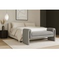 thumbnail image 2 of Meridian Furniture Banc en Tissu Gris Stylet, 2 of 7