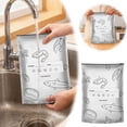 thumbnail image 3 of Reusable Aluminum Food Storage Bags with Vacuum Seal Zipper Lock for Fresh Vegetables Fruit Meat Preservation 10PCS, 3 of 3