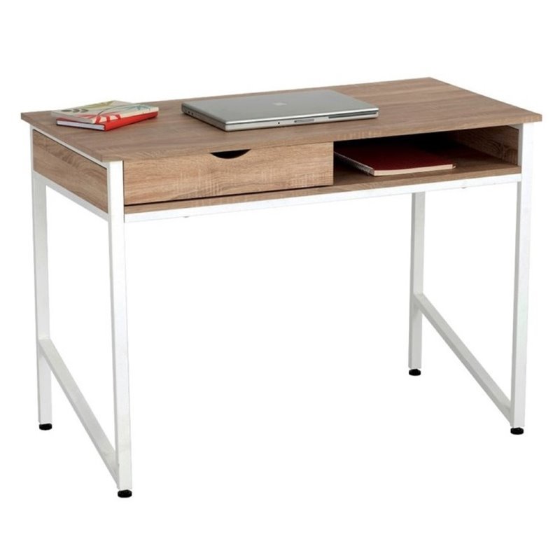 Safco, Single Drawer Office Desk, 1 Each