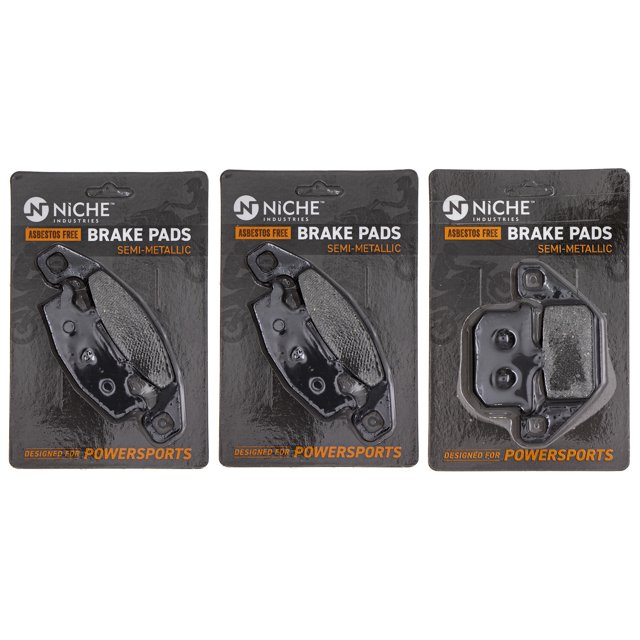 Niche Semi-Metallic Brake Pad Set for Kawasaki Concours 1000 Motorcycle MK1002596
