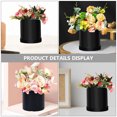 thumbnail image 3 of SHISUYAN 2pcs Floral Arrangements Flower Box Round Box for Proposal Wedding Birthday, 3 of 9