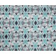 thumbnail image 4 of oneOone Tissu Polyester Lycra Triangle Imprimé Ikat BTY 56 Pouces de Large, 4 of 4