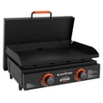 thumbnail image 1 of Blackstone Adventure Ready Outdoor Griddle, 2-Burner 22" Propane Flat Top Grill with Hard Cover, Black, 1 of 5