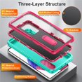 thumbnail image 4 of for Samsung Galaxy A53 5G Case, Samsung Galaxy A53 5G Phone Case with Built in Kickstand, Shockproof/Dustproof/Drop Proof Heavy Duty Military-Grade Rugged Protective Cover for Samsung Galaxy A53 5G, 4 of 8