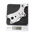 thumbnail image 3 of Bike Disc Brake Adapter Bicycle Bracket MTB Modification Bike Disc Brake Adapter Disc V Brakes Parts Road silver, 3 of 8