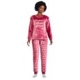 thumbnail image 1 of Pyjama 2 pièces en peluche George pour femmes, 1 of 6