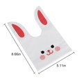 thumbnail image 2 of Coofit 50PCS Candy Bag Rabbit Ears Design Treat Bag Party Favor Bag for Cookies Candy, 2 of 10