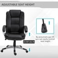 thumbnail image 4 of Vinsetto High Back Executive Office Chair with Padded Armrests, 4 of 10