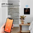thumbnail image 4 of Smart Thermostat WiFi LCD Display Temperature Controller Wireless Remote Control Thermostat, 3A, WiFi, 4 of 9