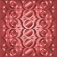 thumbnail image 1 of Ahgly Tapis d'Intérieur Lavable en Machine Carré Rouge, 5 Pieds Carré, 1 of 7
