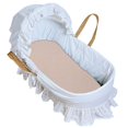 thumbnail image 2 of Kushies Organic Jersey Bassinet Fitted Sheet - Mocha, 2 of 2