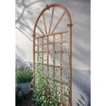 thumbnail image 2 of Vita Savannah Embossed Vinyl Trellis, Brown, VA68207, 2 of 5