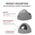 thumbnail image 3 of kurtrusly Chargeur Type-c pour Console de Jeu, Base de Chargeur Portable de Remplacement pour Nintendo Switch/Lite Host, Gris, 3 of 7