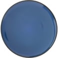 thumbnail image 4 of Gibson Home Soho 16 Piece Round Stoneware Dinnerware Set, Blue & Black, 4 of 9