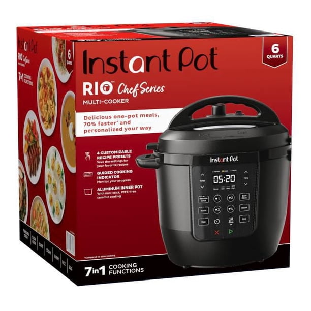 Instant Pot® RIO™ Chef Series Multi-Cooker, 6QT - Walmart.ca