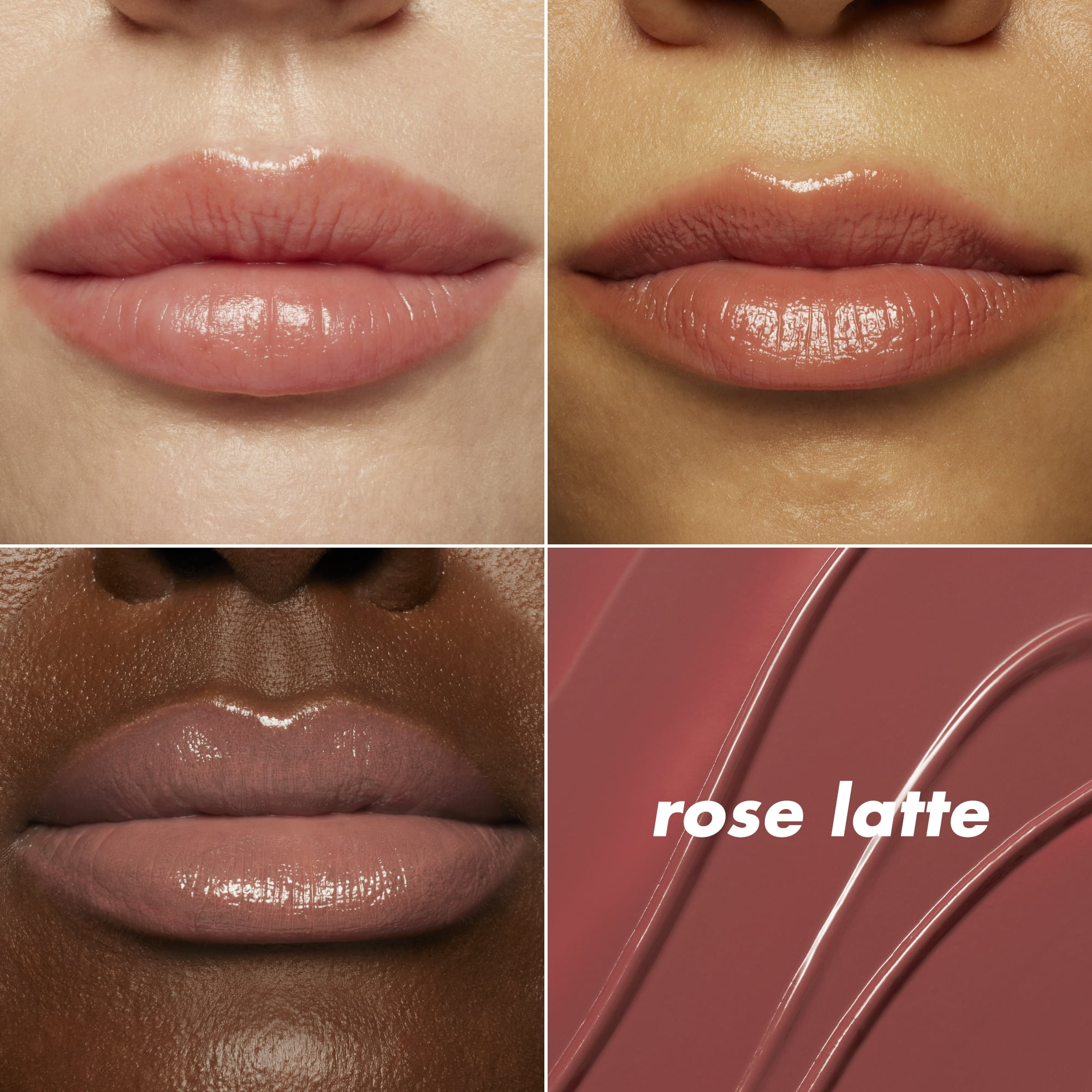 e.l.f. Cosmetics Glow Reviver Lip Oil Stick, Rose Latte, 3.4 g