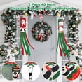 thumbnail image 2 of Baohd 2piece Holiday Windsocks Flag Easy Hanging And Wide Application Christmas Windsock Flag 1Set, 2 of 6