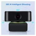 thumbnail image 3 of 2MP Webcam 1080P 360Degree AI Tracking Wireless USB Webcam for Online Teaching Video Camera PC ,Easy to Install, 3 of 7