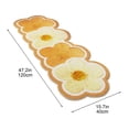 thumbnail image 3 of EGNMCR Bathroom Rugs, Rugs for Living Room, Area Rug, Bath Mat Flower Bedroom Bedside Blanket-living Room Coffee Table Blanket- Window Fully Covered With Blanket And Against-slip Carpet Floor Rugs, 3 of 6