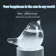 thumbnail image 2 of Desktop Ornament Category Glass Forecaster Weather Barometer for Desktop Home - Liquid and 30ml Display, 2 of 7
