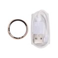 thumbnail image 2 of Smart Ring, Health Fitness Tracker Ring to Monitor Fitness Pedometer Sleep Tracking APP, for  Photo, 5ATM Waterproof Wearable Health Ring for Men Women, 5 Days, 2 of 7